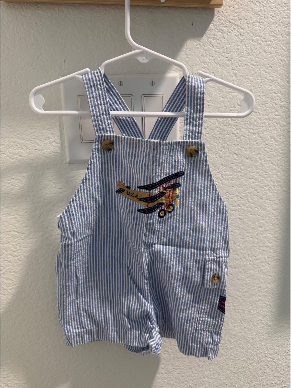 Baby Airplane Overalls